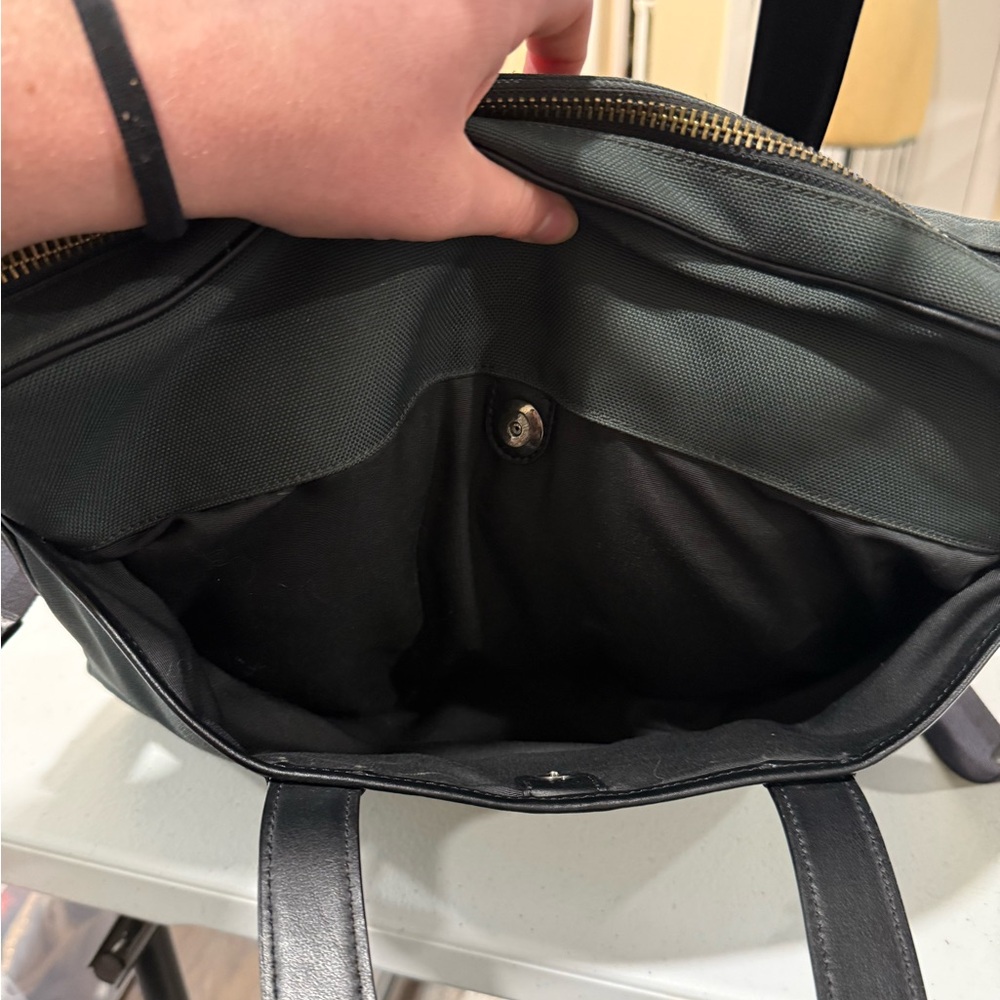 Coach Forest Green and Black Hamilton Briefcase Bag - Picture 9 of 16